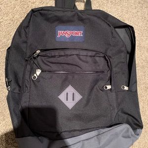 Black jansport backpack